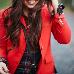 J.CREW SCHOOLBOY WOOL BLAZER SZ 0